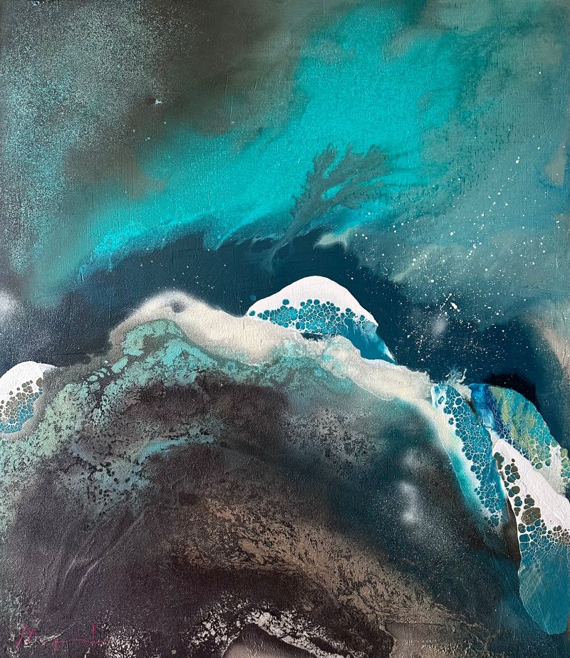 Obra Corriente Marina, de Maral Ríos