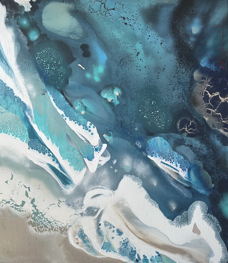 Obra Océano íntimo, de Maral Ríos